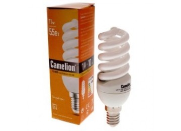 Лампа люминесцентная LH AS M 11W-864 E14 Camelion