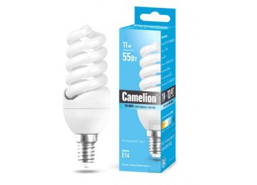 Лампа люминесцентная FC-AS-T2-11W-864-E14-Camelion