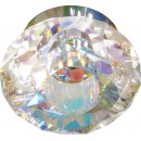 8027 DL мультиколор кристалл , со стеклом под галогенную лампу G9 (с лампой)