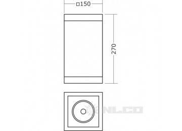 DSW18-09-NW-01(B) цвет корпуса - матовый чёрный