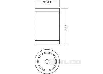 DSW25-07-W-01(S) цвет корпуса - матовый серый