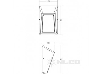 DSW3-22-W-02(S) цвет корпуса - серый