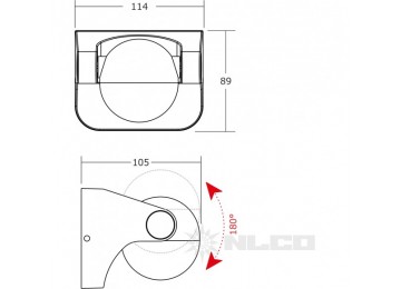 DSW6-18-W-02(S) цвет корпуса - серый