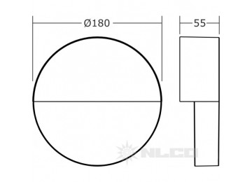 DSW6-28-W-02(S) модель без датчика движения, цвет корпуса - серый