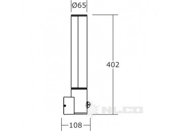 DSW6-30-W-02(S) модель без датчика движения, цвет корпуса - серый