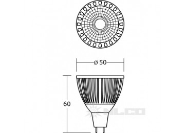 HLB03-22-C-02(GU10) цоколь GU10