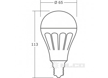 HLB09-28-W-02(E27) цоколь E27