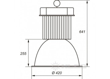 IHB200-04-W-02 прозрачный призматический рассеватель