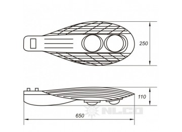 OCR100-21-NW-82 угол рассеивания 120°x90°