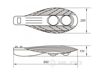 OCR120-22-NW-82 Угол рассеивания 120°X90°