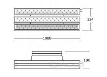 OCR160-18-NW-81 оптические линзы, 120х70°