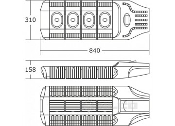 OCR200-36-NW-82 угол света 120°х90°