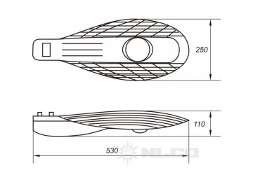 OCR50-20-NW-82 угол рассеивания 120°x90°