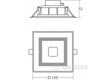 TRD12-60-W-01(W) цвет корпуса - белый