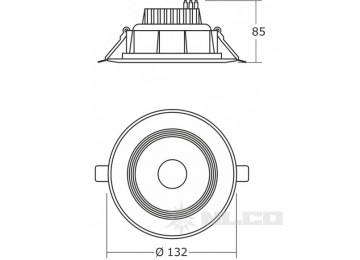 TRD9-68-NW-01(S) цвет корпуса - серебристый металлик