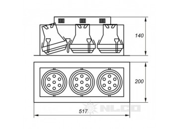 CRZ24-03-C-61 угол рассеивания 60°