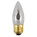 Лампа GB CL 3W E27 d35 flik прозрачная колба (мерцающая свеча)