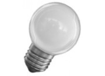 Лампа DECOR P40 LED6 230V E27 YELLOW 0,3W 5.5lm (светодидный шарик) 