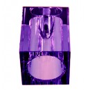 JD130-PU 20w G4 сиреневый кристалл, декоративный под галогенную лампу G4