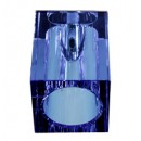 JD130-BL 20w G4 синий кристалл, декоративный под галогенную лампу G4