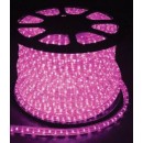световая нить 13мм верт. розовый 2W (36 led/m) 